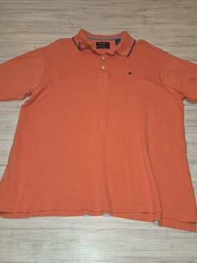 Vintage Palm Beach Golf Polo Shor Sleeve Men's Orange Size Large C6